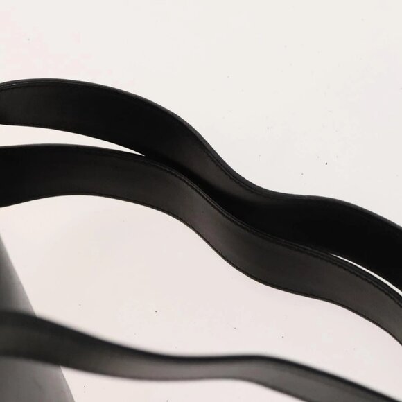 GUCCI Bamboo Backpack Leather Black Auth - Picture 11 of 16